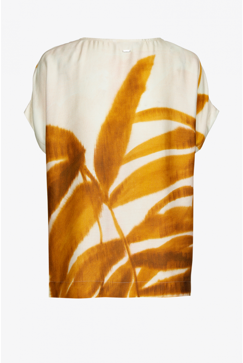 Gemusterte Bluse