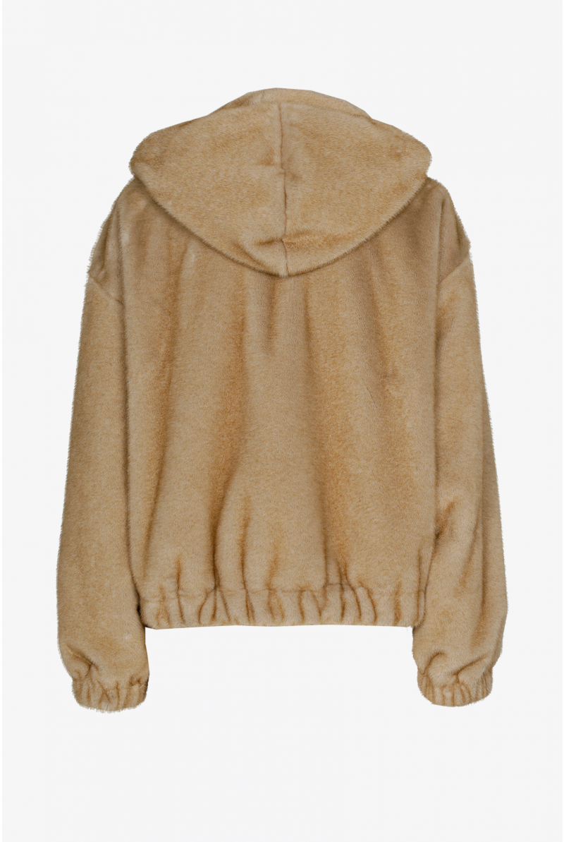 Bomber jasje met kap