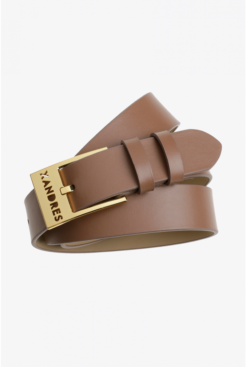 Élégante ceinture en cuir