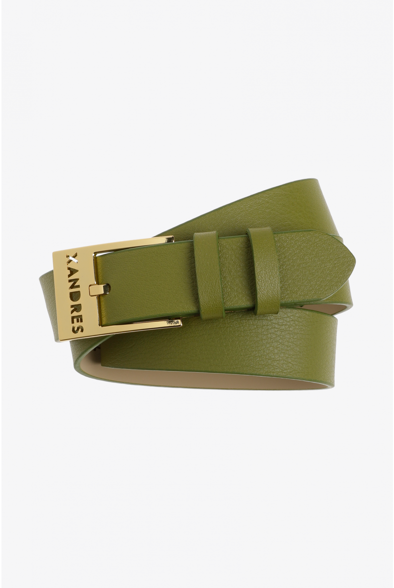 Elegante lederen riem