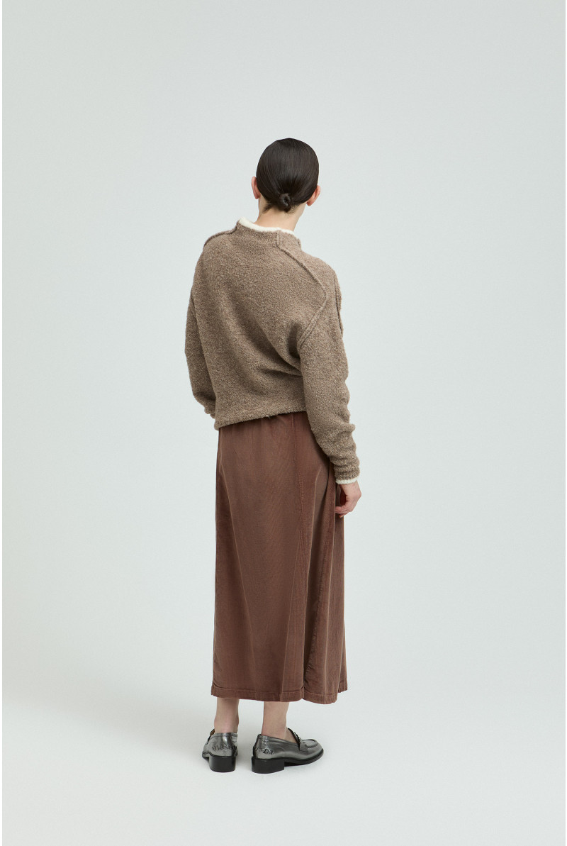 Corduroy skirt