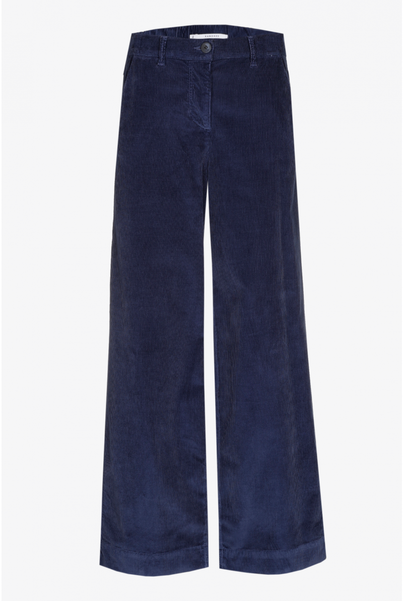 Broek in ribfluweel