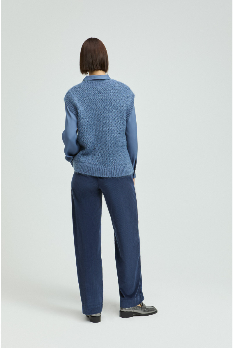 Broek in ribfluweel