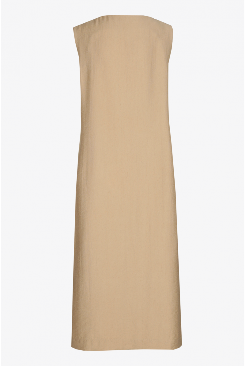 Flowing dress with metal detail