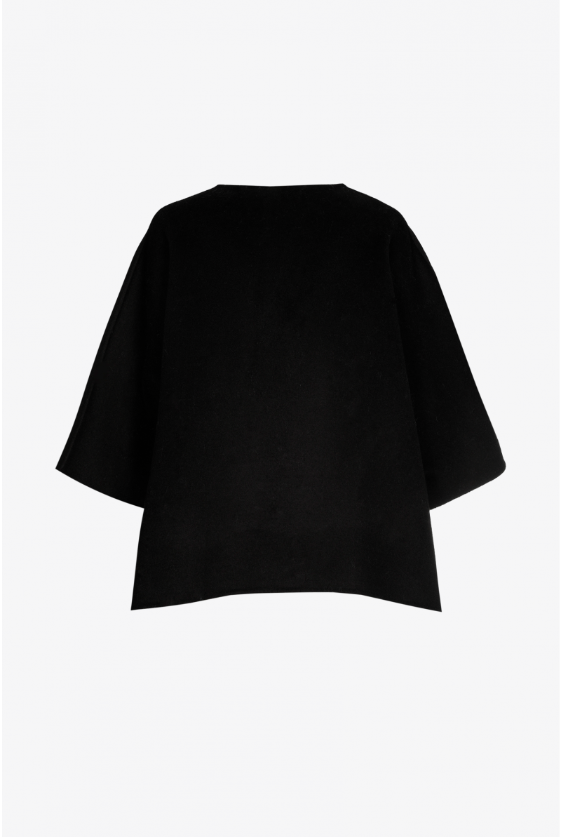 Cape in double-face stof