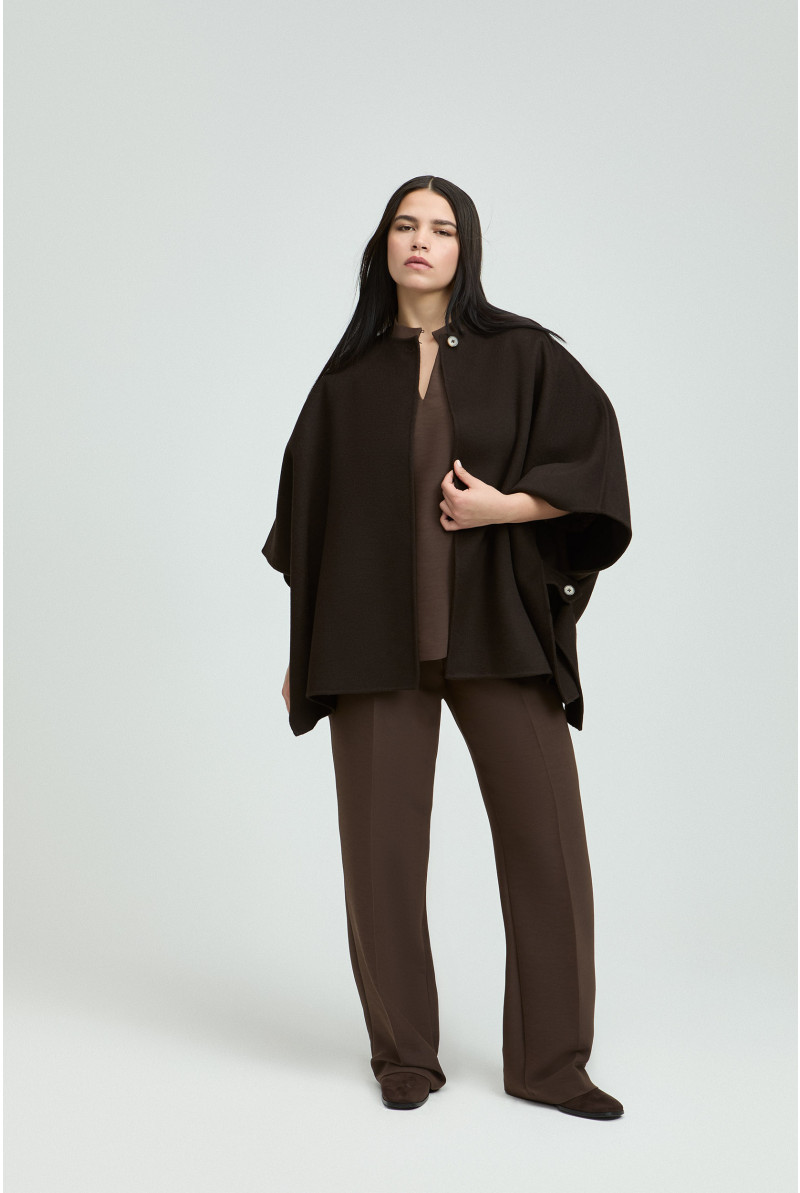 Cape in double-face stof