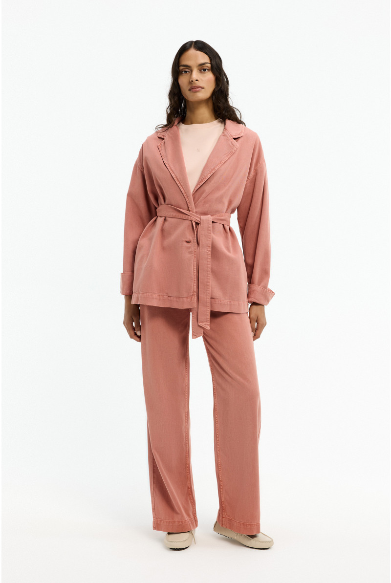 Casual ongevoerde blazer