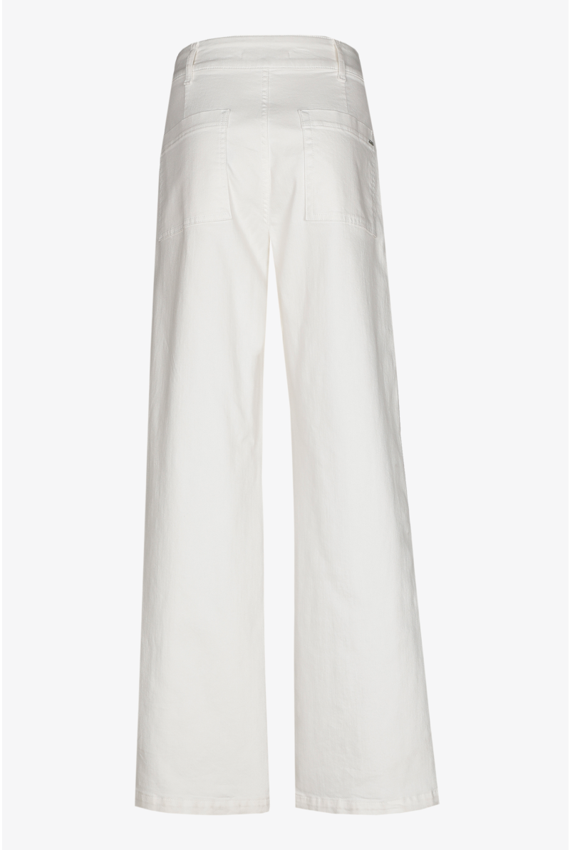 Jeansbroek met hoge taille