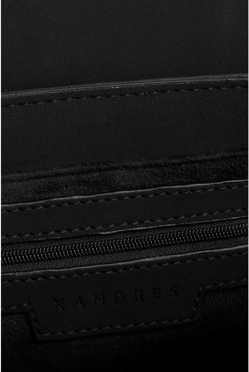 Suède crossbody tas