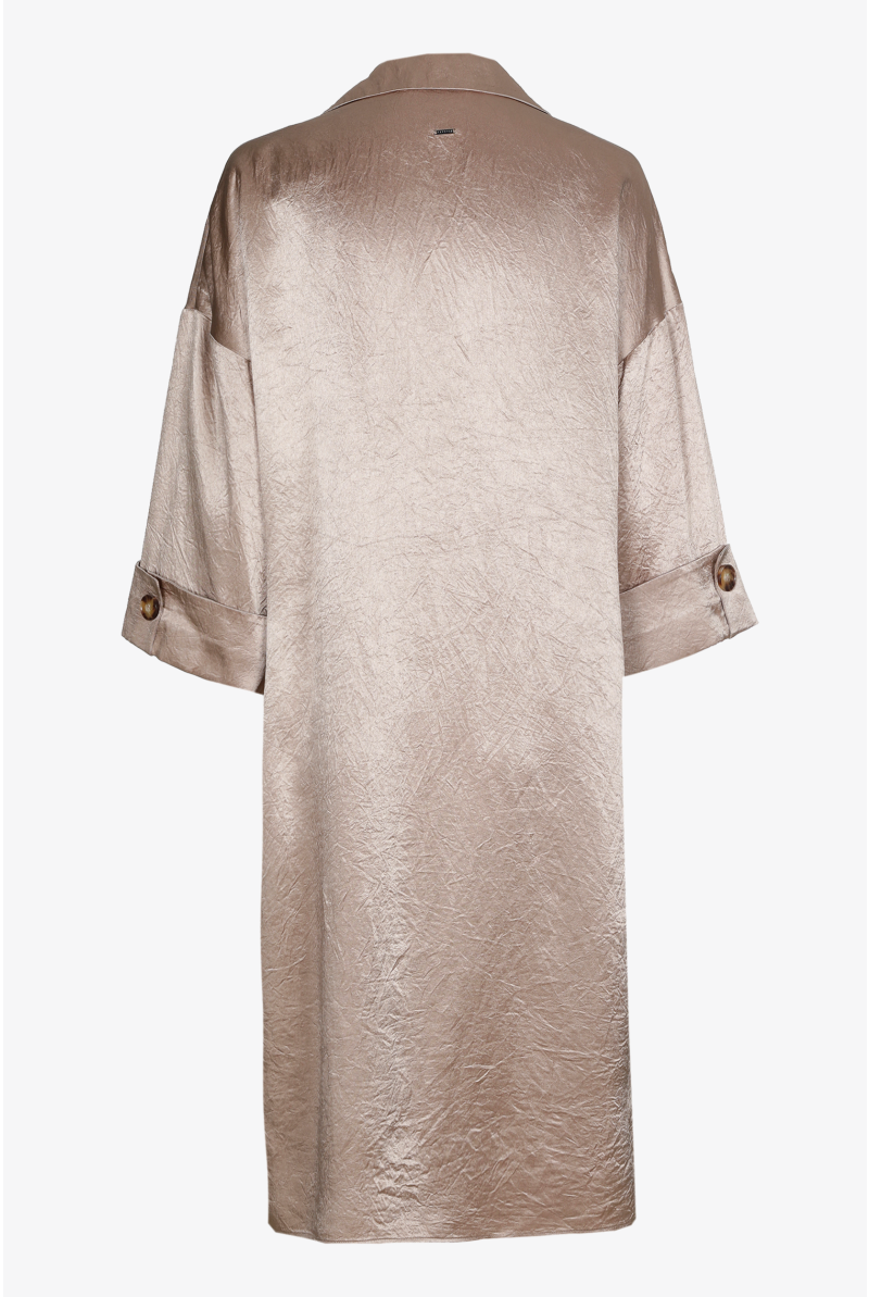 Polokleid mit raffinierten Falten