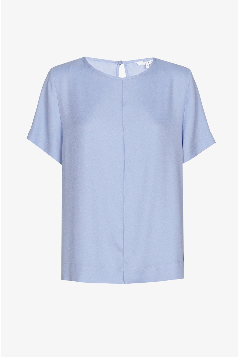 Blouse met korte mouwen 