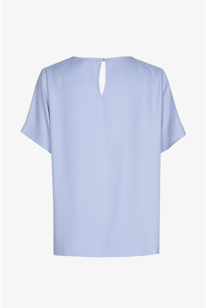 Blouse met korte mouwen 