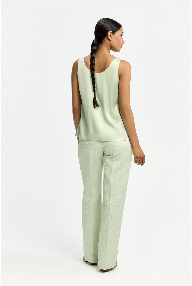 Silk top in luxury quality