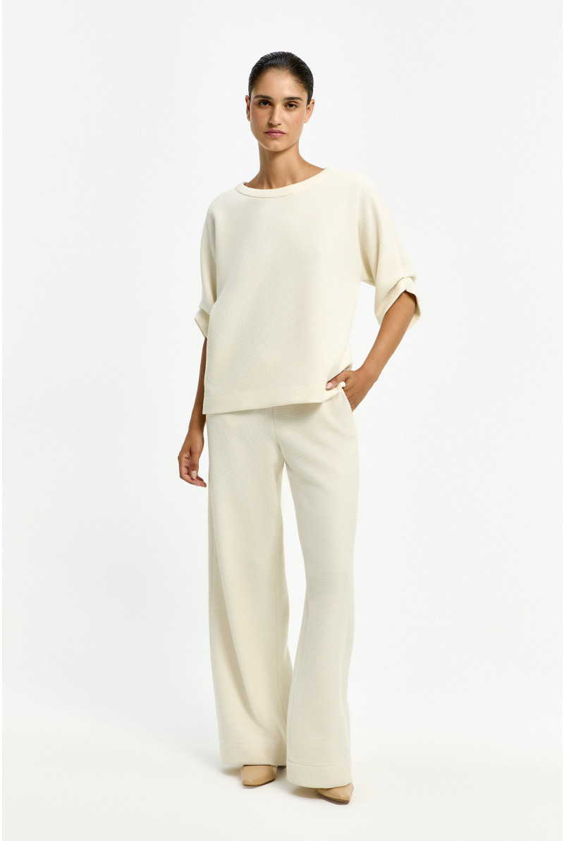 Blouse met subtiele structuur