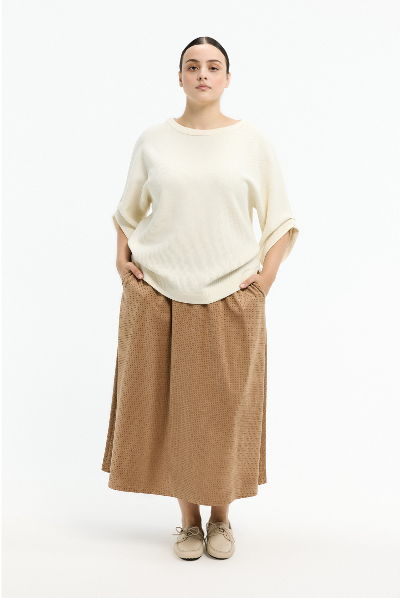 Blouse met subtiele structuur