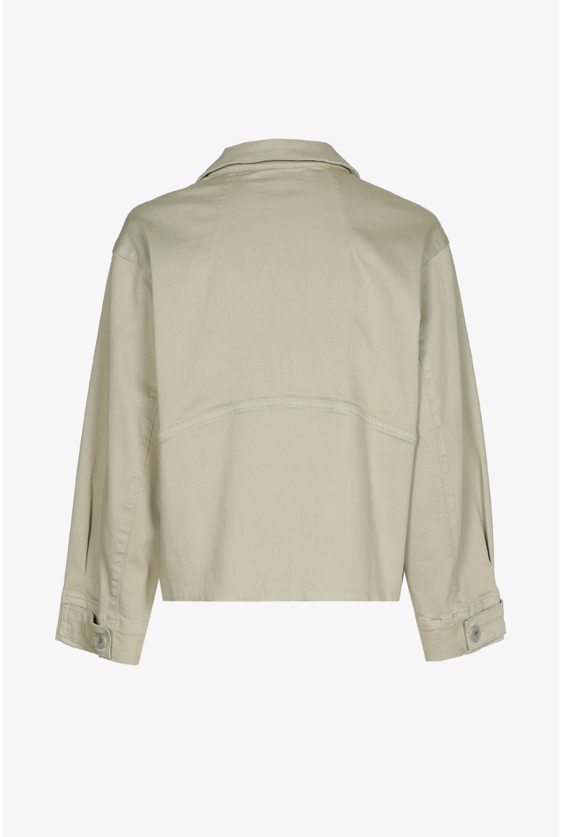 Contemporary jacket with buttons