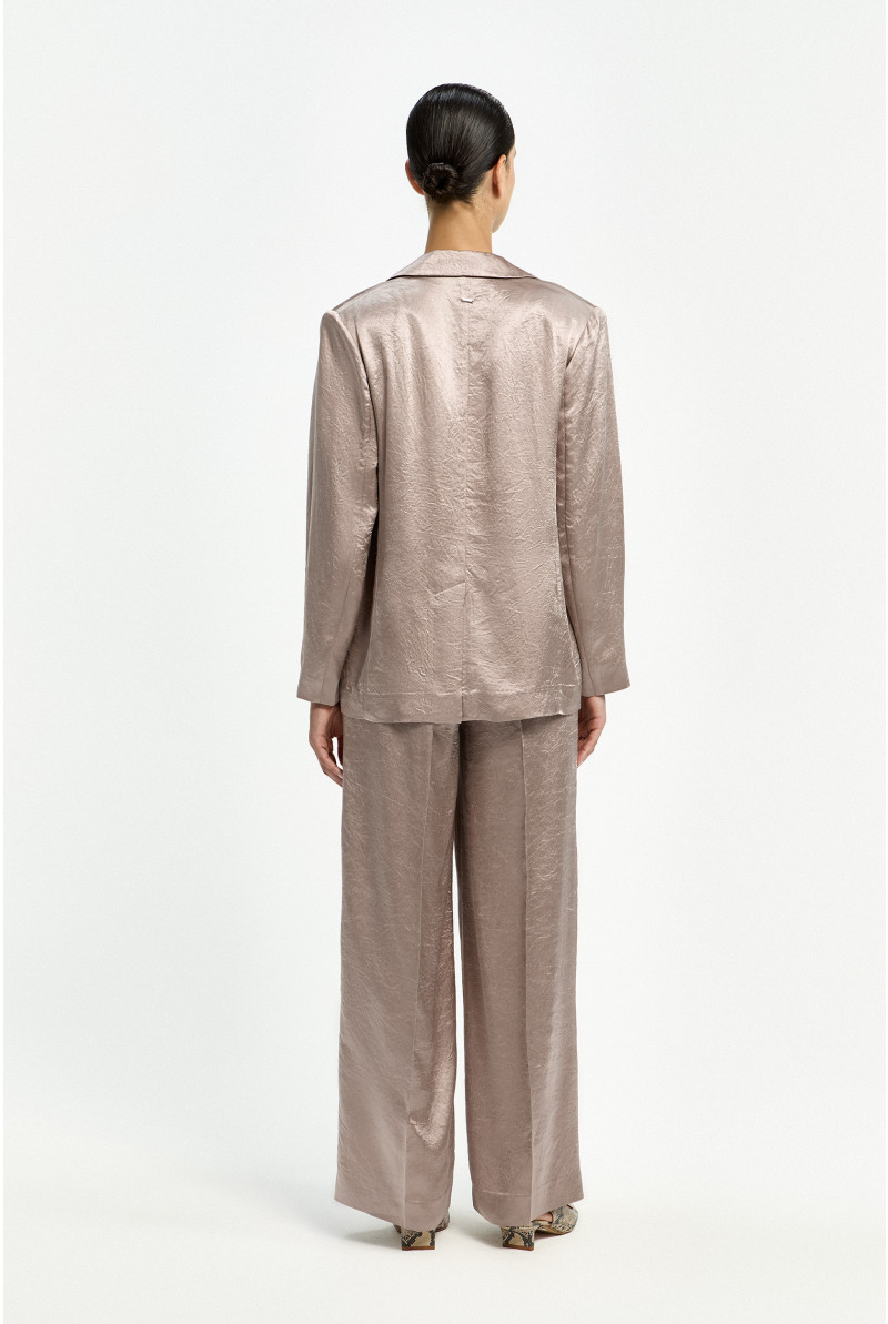 Blazer met verfijnde plooien