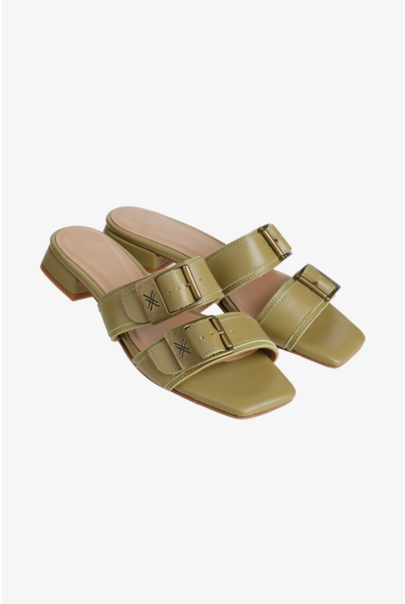 Stylish slip-on sandals