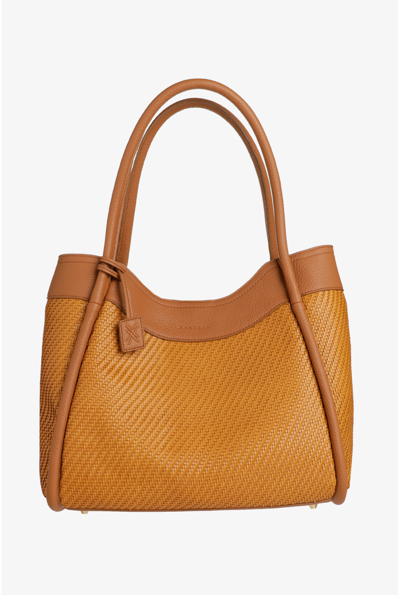 Geflochtener stilvoller Shopper