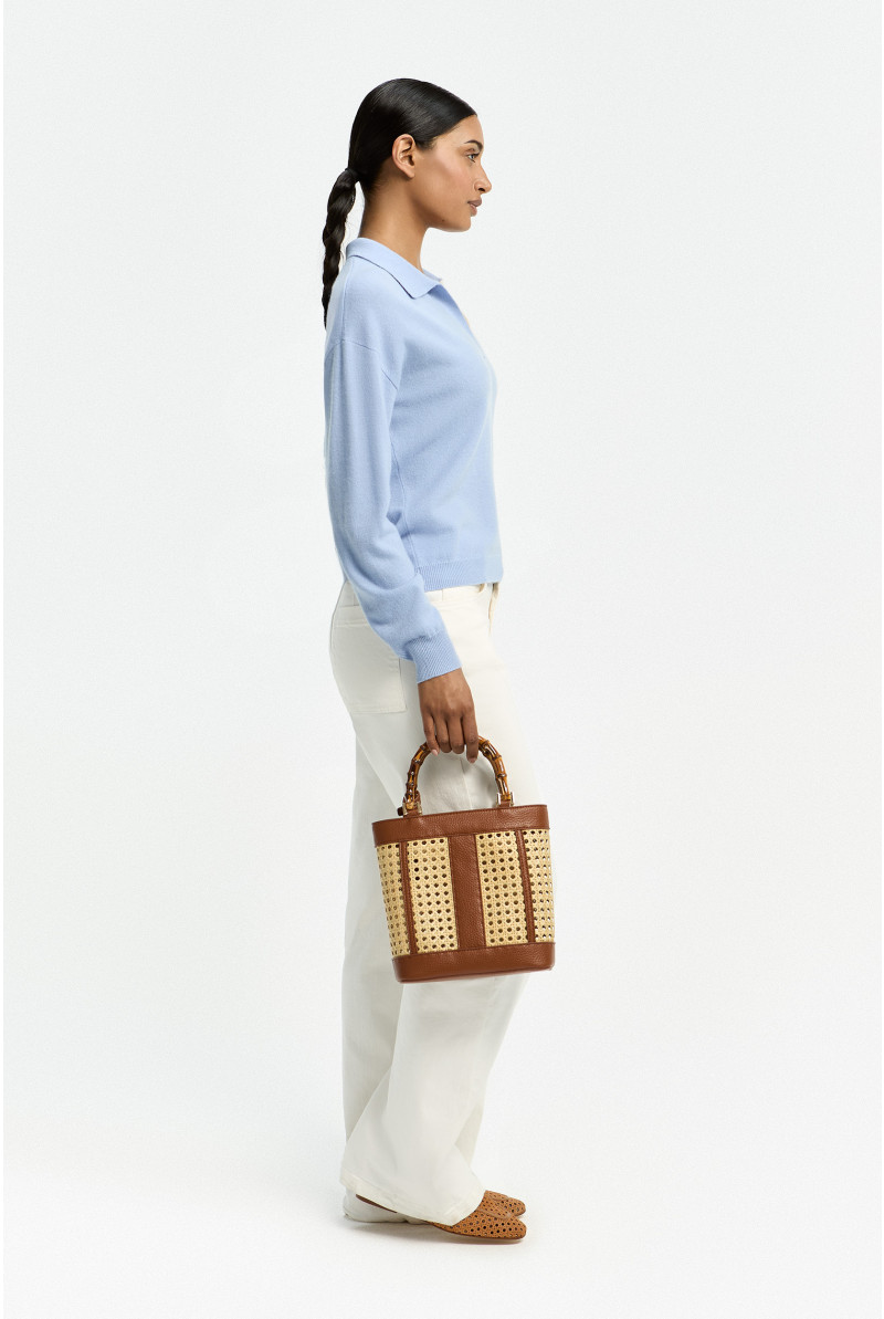 Bucket bag boho chic