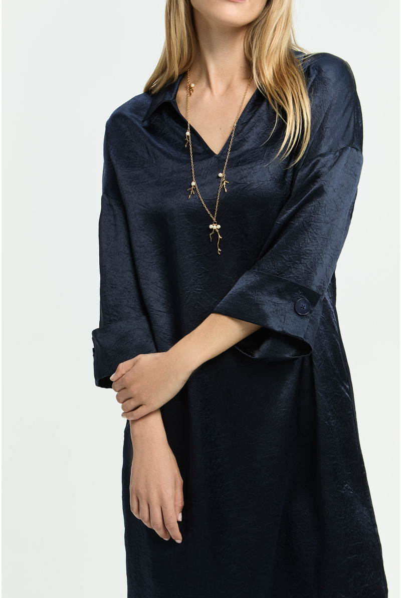 Collier fin à breloques