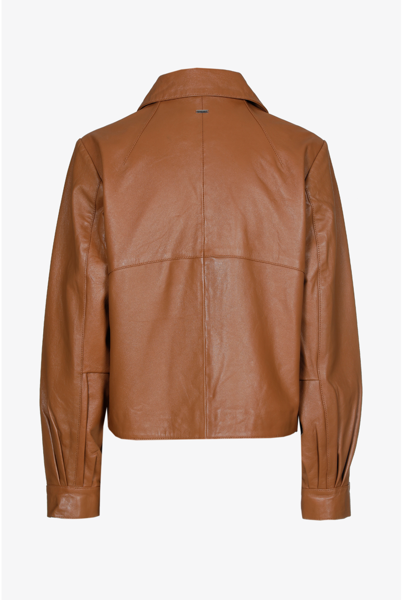 Leather jacket
