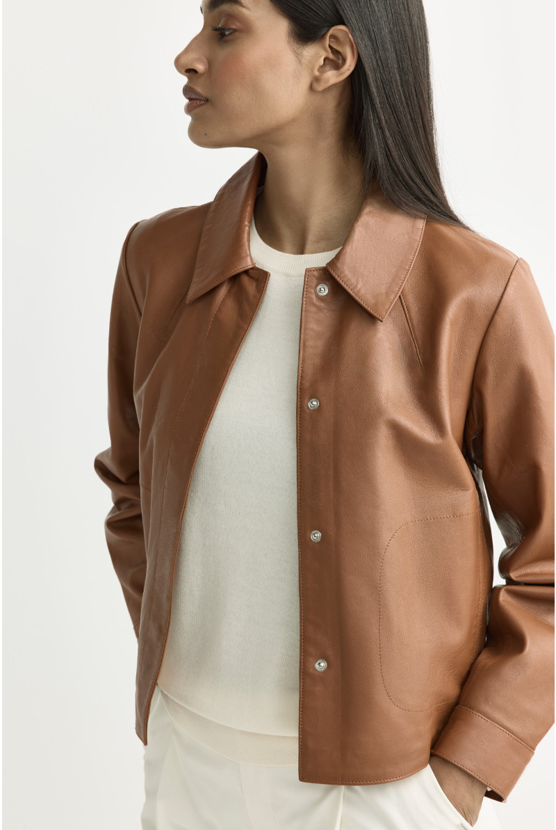 Leather jacket