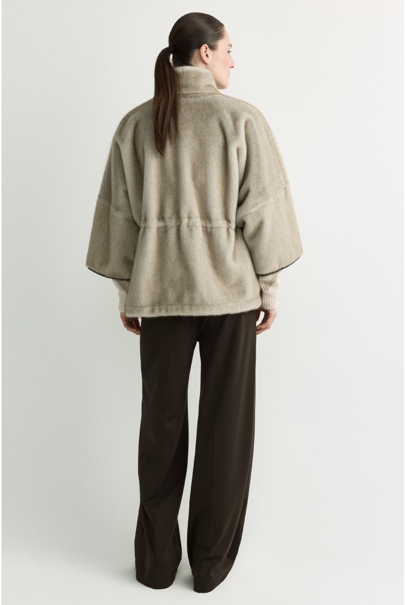 Kunstpelzjacke