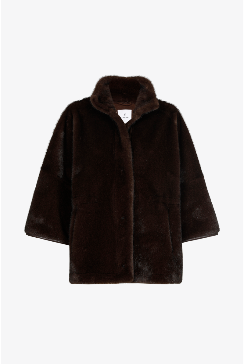 Kunstpelzjacke