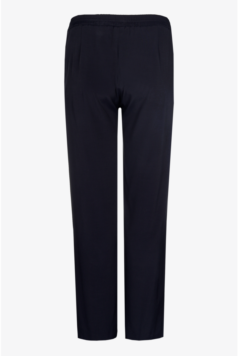 Broek in jerseystof