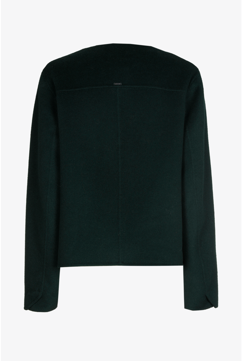 Double face wool jacket