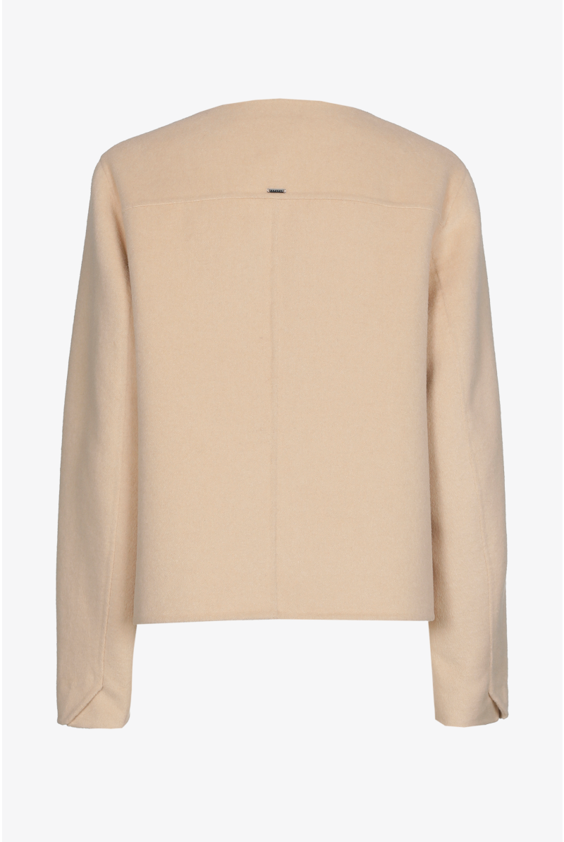 Double face wool jacket