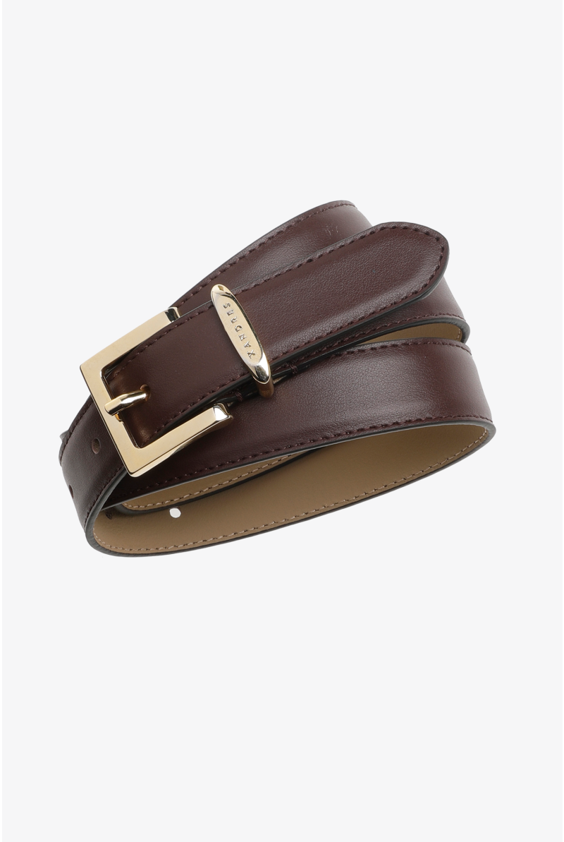 Fijne lederen riem