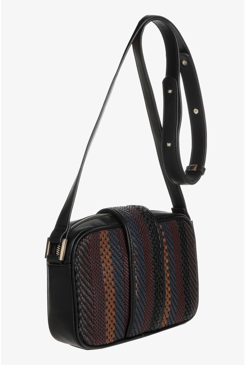 Geflochtene Crossbody-Tasche