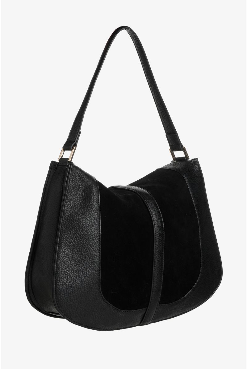 Shoulder bag in faux leather