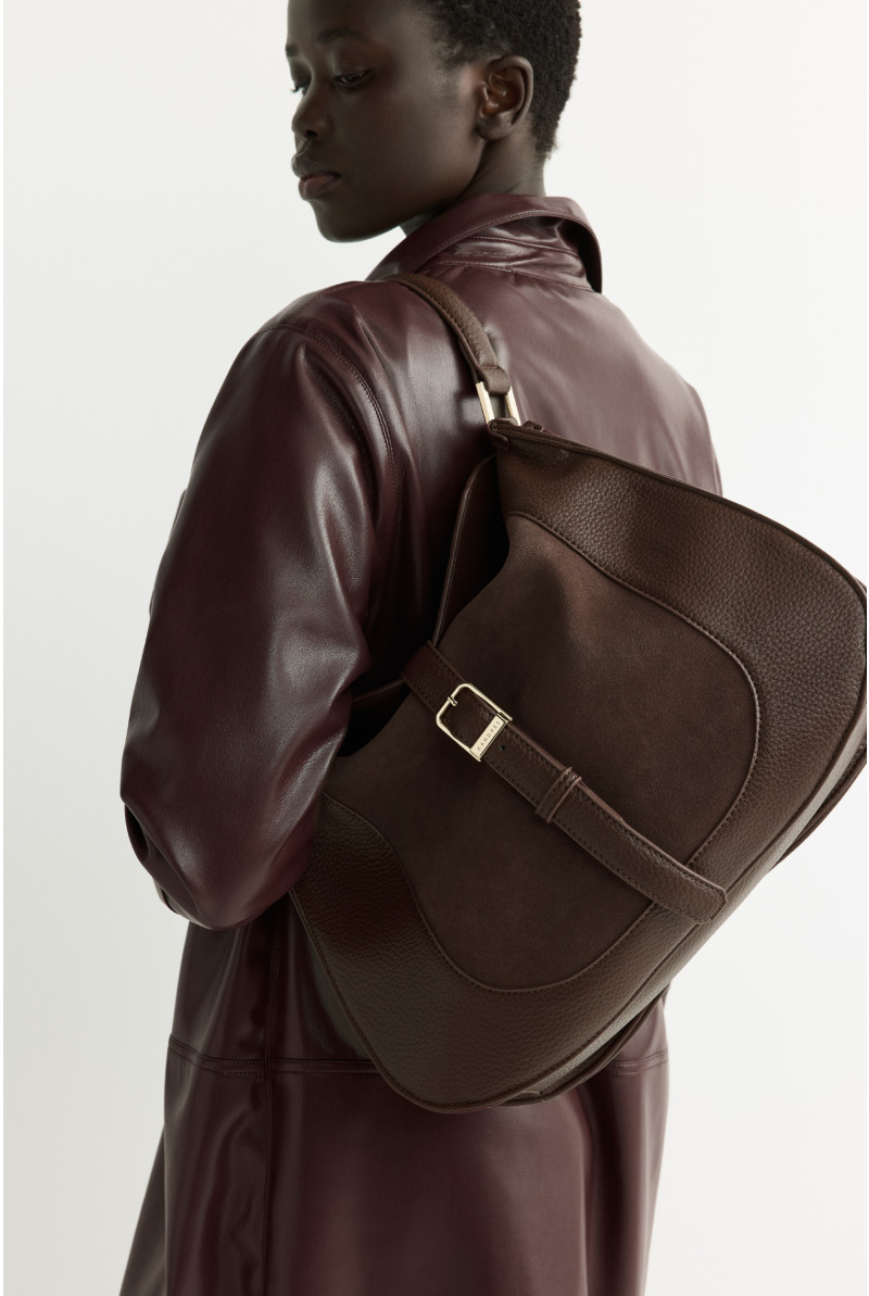 Schoudertas in faux leather