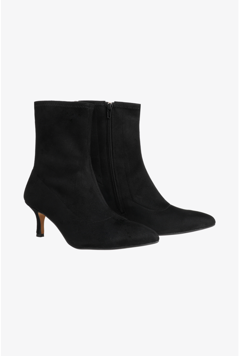 Suede ankle boots