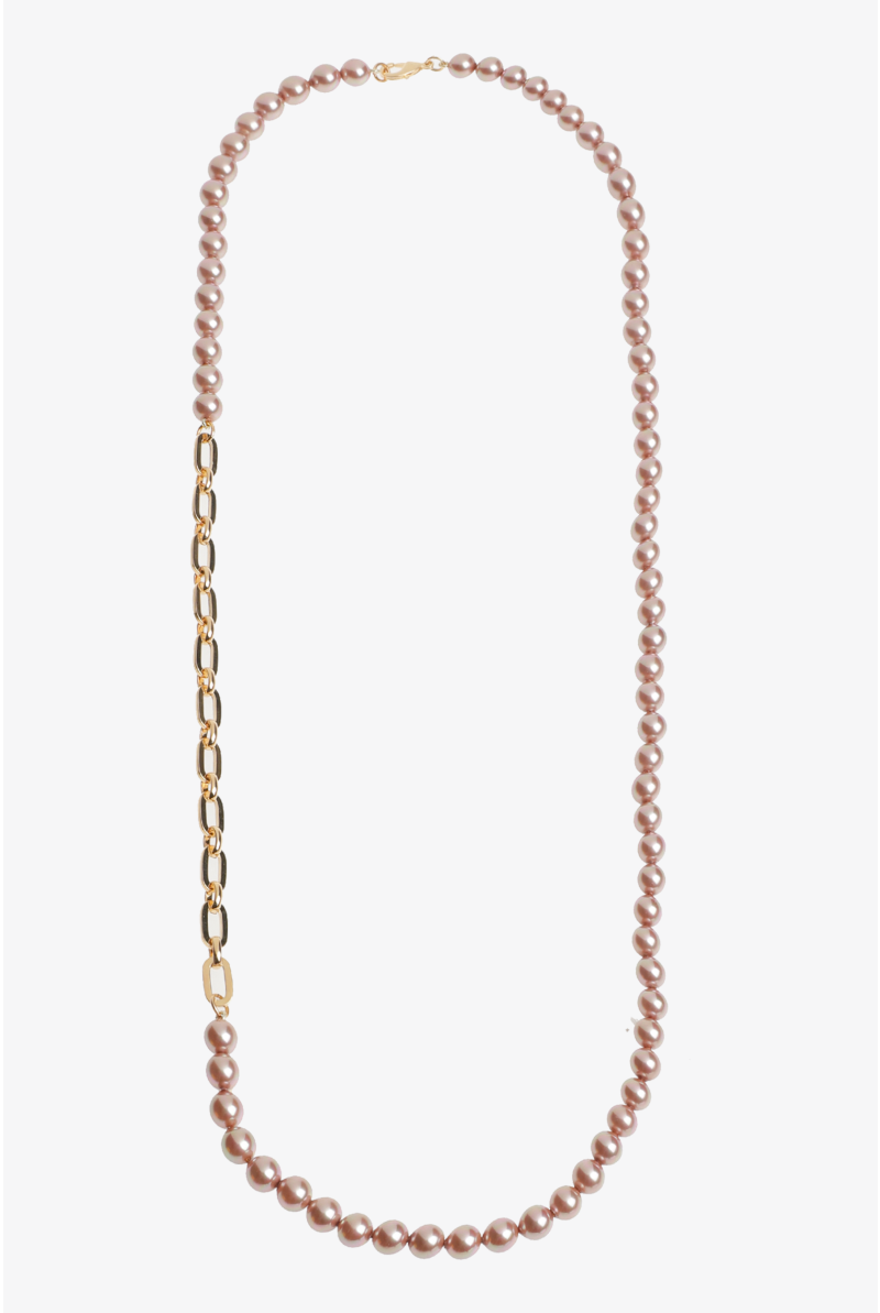 Collier en nacre et maillons