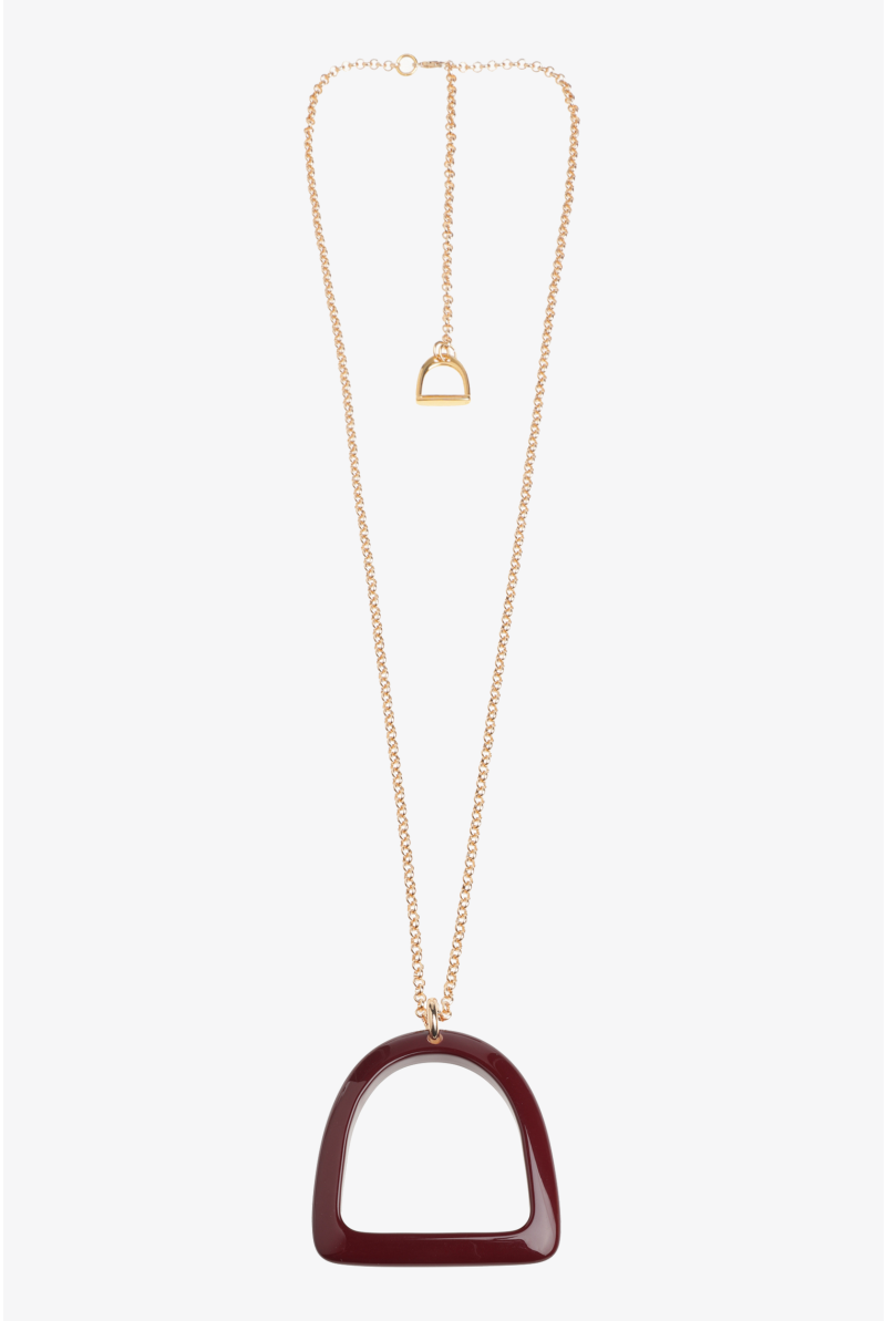 Lange ketting met dubbele hanger