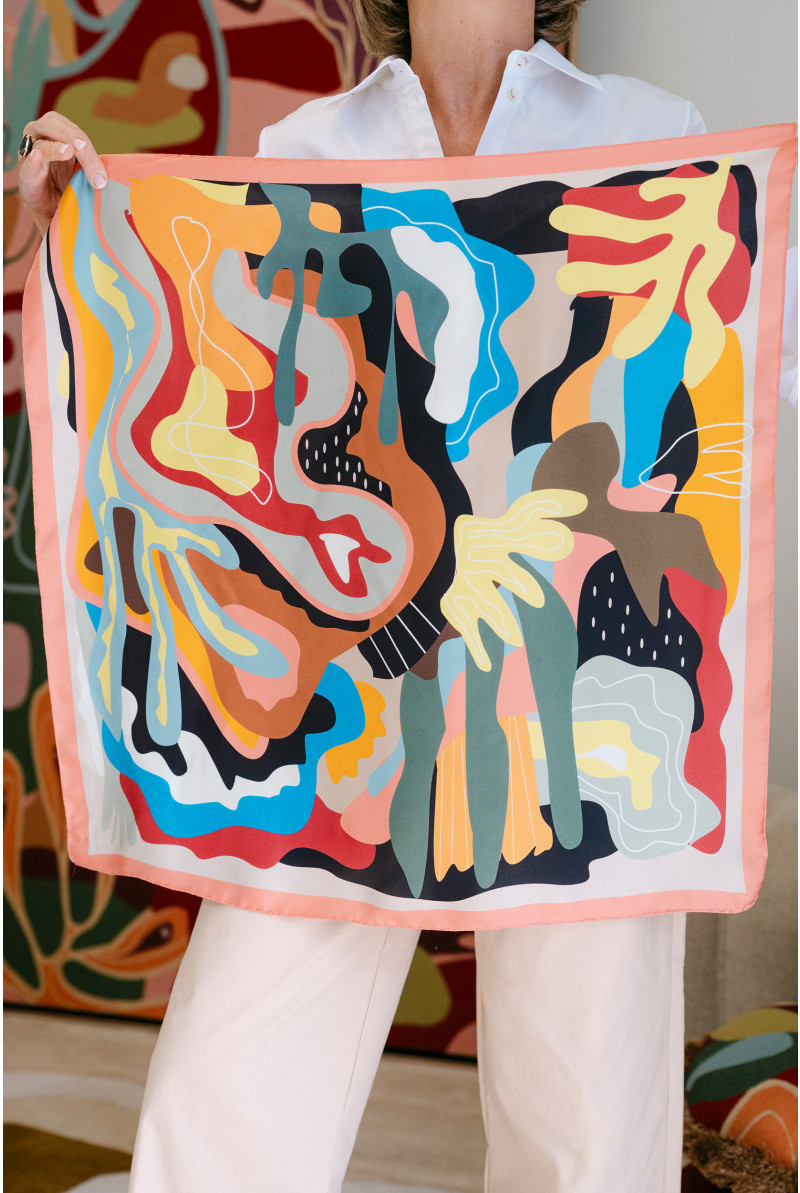 Limited edition zijden sjaal