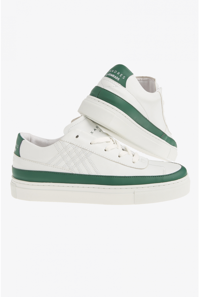 Duurzame sneakers in appelleer - Xandres
