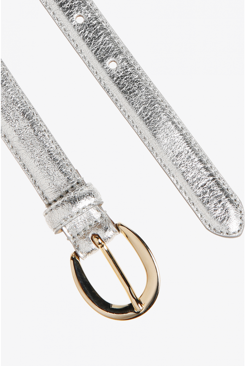 Fine ceinture en cuir