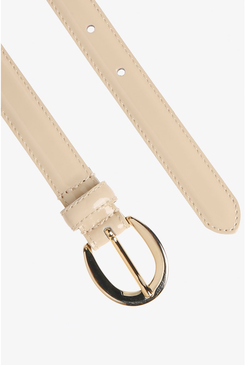 Fine ceinture en cuir
