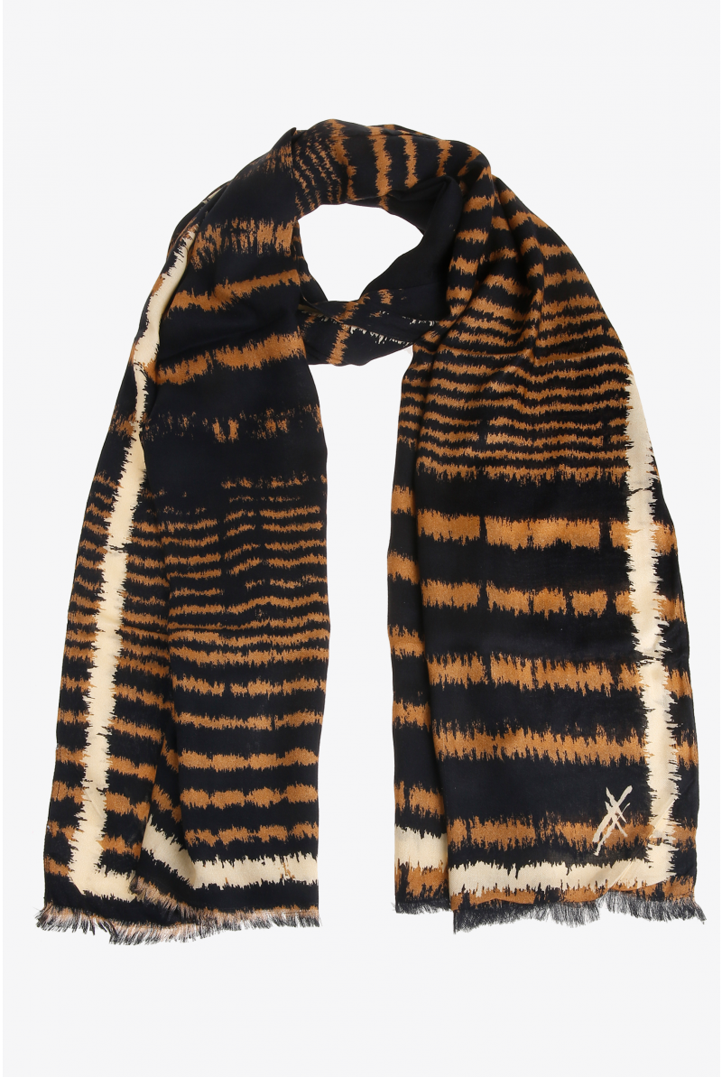Striped scarf