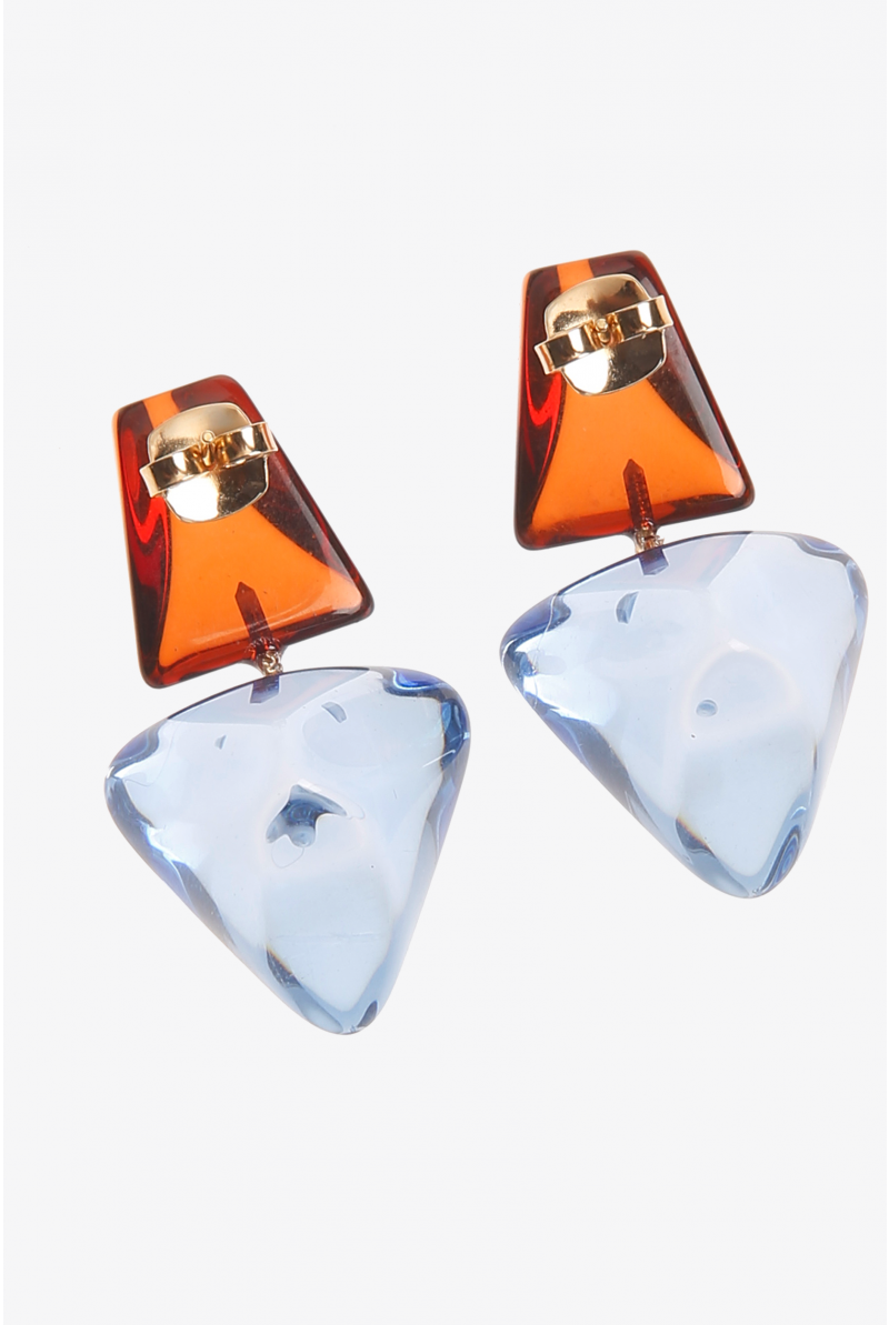 Colourful earrings