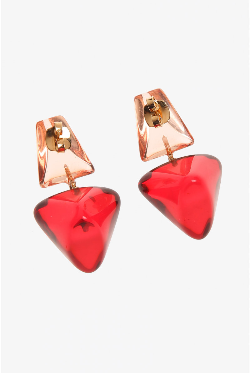 Colourful earrings