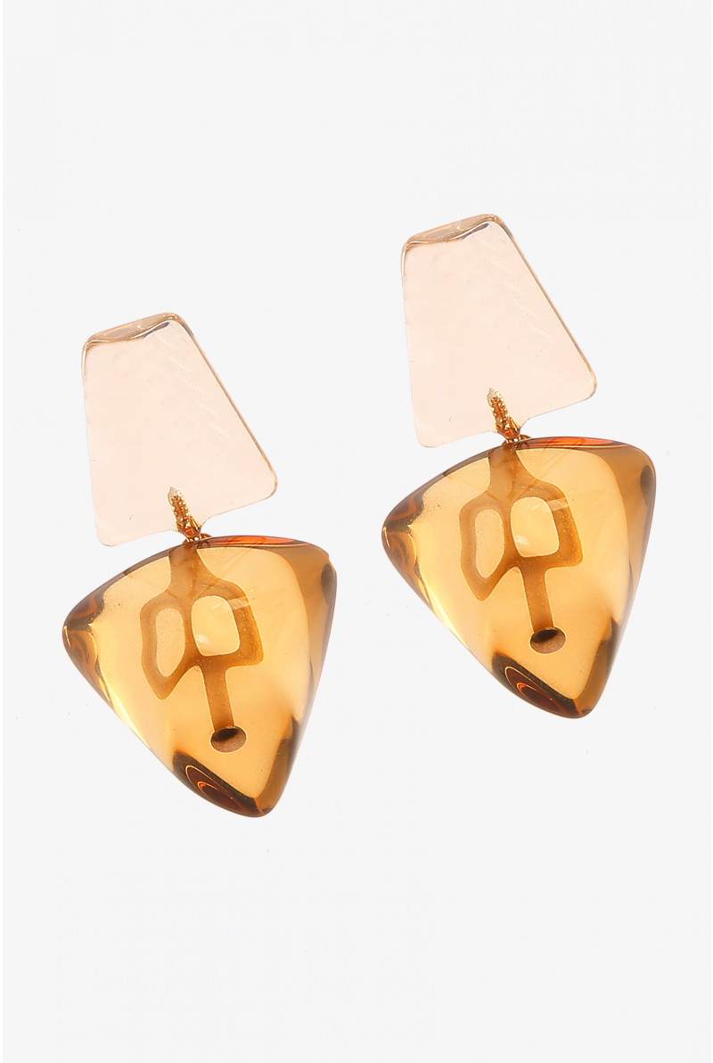 Colourful earrings