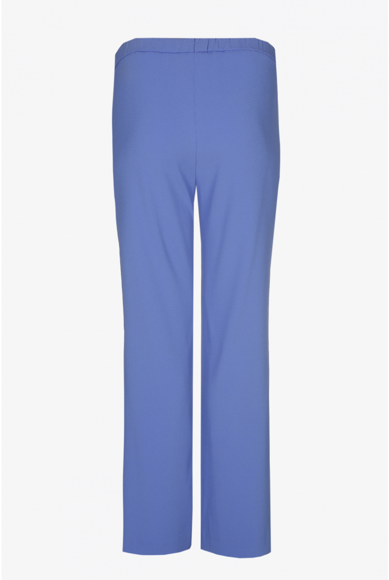 Pantalon d'été bleu à coupe large