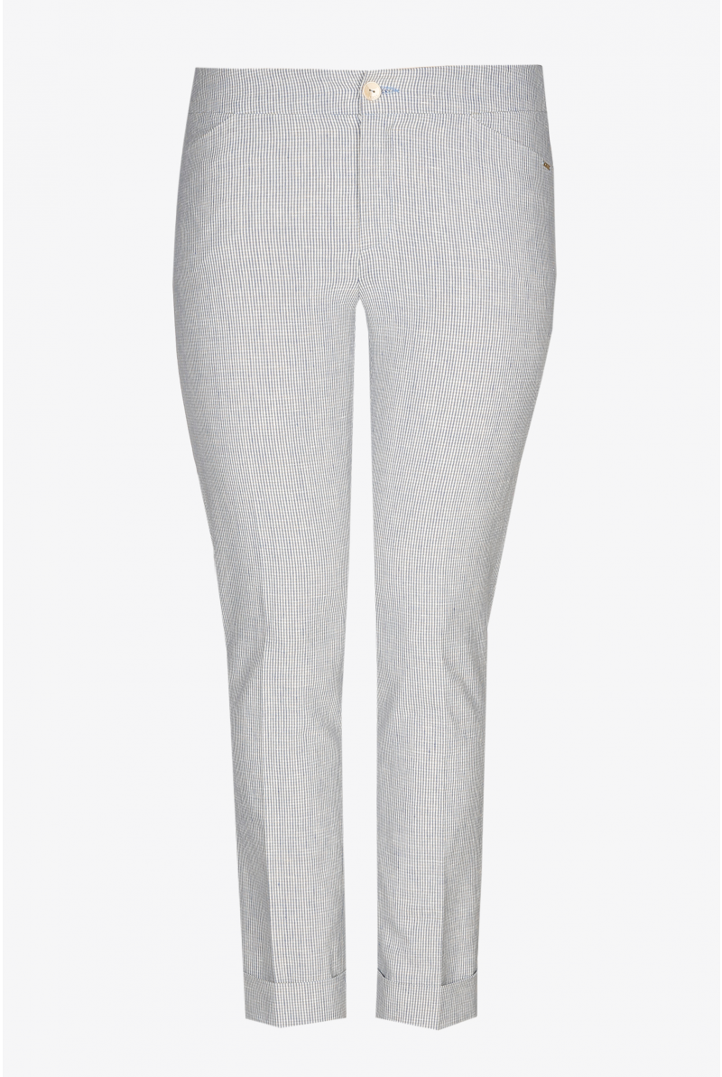 Pantalon à motif vichy