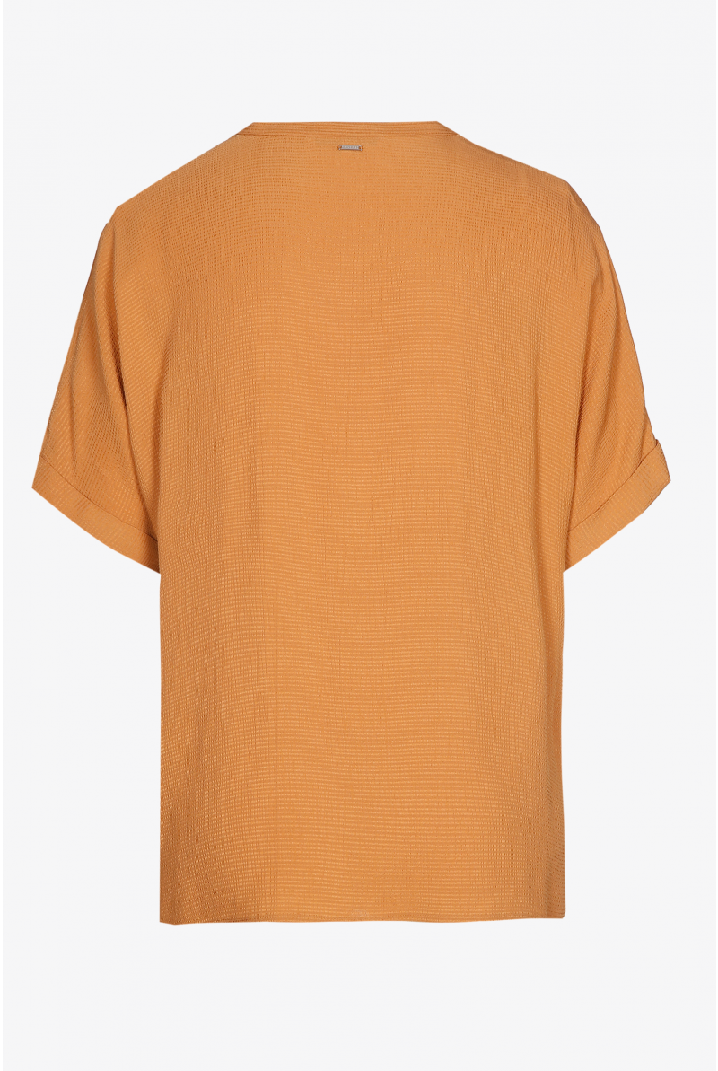 Kimonobluse mit V-Ausschnitt